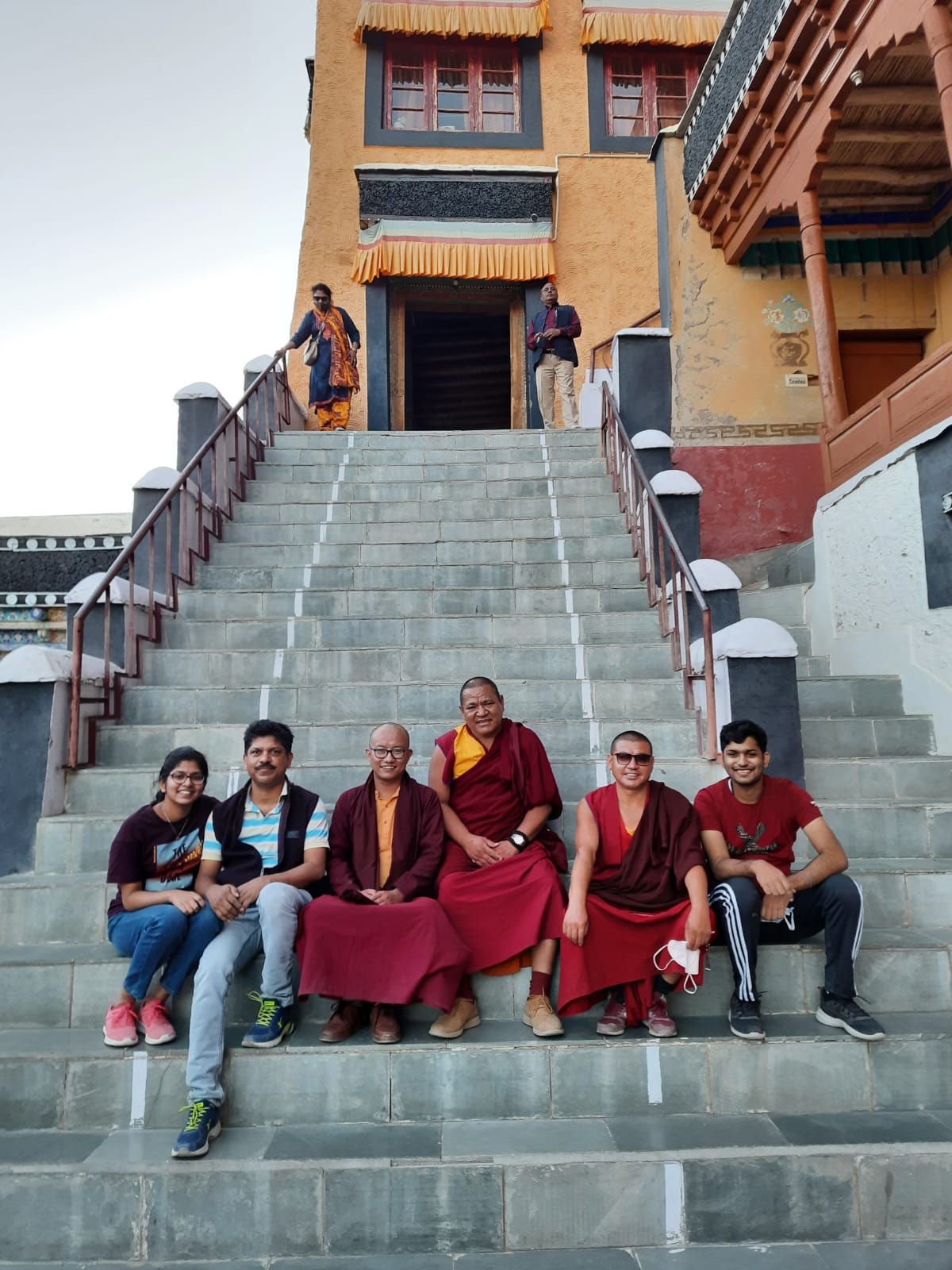At a Ladakh monastery